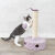 Poteau avec Griffoir pour Chaton MAUVE