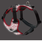 Harnais Divo Reflect ROUGE, attache anti traction