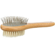 Brosse Double face en Bambou pour chaton