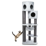 Arbre à chat XXL Maine Coon, hamac, design, Pirro