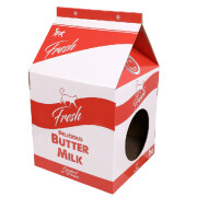 Maison carton Milk Box pour Chat
