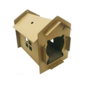 Maison Carton Villa pour Chat