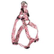 Harnais Baudrier RIO Rose pour Chien