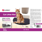 Tapis Litière Lune Matz Noir pour Chat