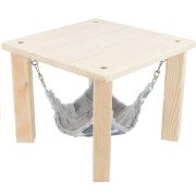 Cabane avec hamac pour Cochon d'Inde & Lapin Nain