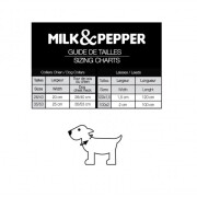 Collier original rayé Rouge Neptune