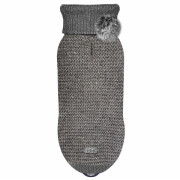 Pull pour petit chien CAMILLE gris