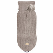 Pull pour petit chien CAMILLE beige