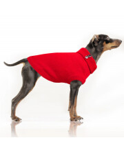Pull pour chien HELSINKI rouge
