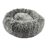 Coussin apaisant chien chat Donut Poilu - NOIR