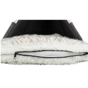 Tipi pour chien, coussin peluche, déhoussable Soft