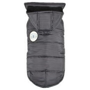 Manteau chaud pour chien Raye Noir