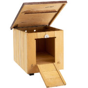 Niche pour petit chien, extérieur Bois BAITA 
