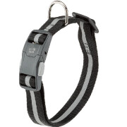 Collier fluo pour chien, fluorescent Reflex Noir