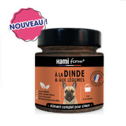 Pâtée cuisine pour Chien adulte Dinde & légumes