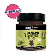 Pâtée cuisine pour Chien adulte Canard & Légumes 