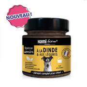 Pâtée cuisine pour Chien Senior Dinde & Légumes 