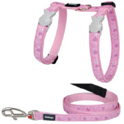 Harnais cœur pour chat 