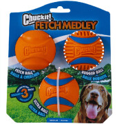 Balle ultra robuste pour chien destructeur lot de 3