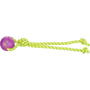  Corde de traction avec balle pour chien TPR