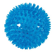 Balle avec picots, jouet chiot en TPR résistant