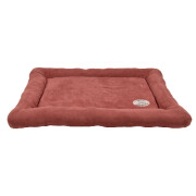 Matelas pour chien extra doux ROSE FONCÉE