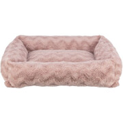 Panier orthopédique chien : mémoire de forme, couchage confortable Loki ROSE