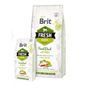 Croquettes chien, BRIT, 40 % canard frais