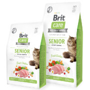 Croquettes chat sénior, + de 7 ans, hypoallergénique