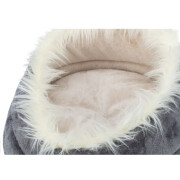 Igloo pour chat, maison peluche douce