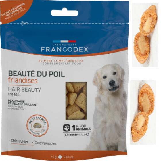 Friandises chien beauté des poils