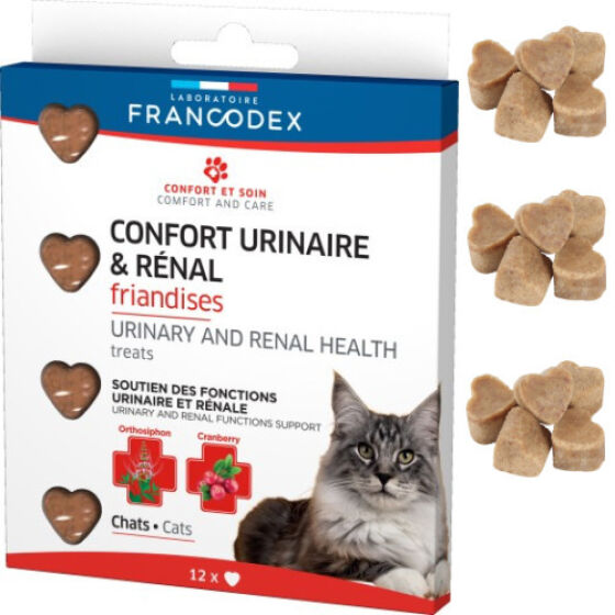 Friandises rénales - confort urinaire chat