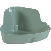 Toilette d’angle pour lapin