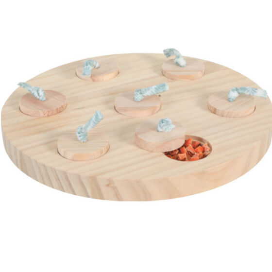 Jouet d’occupation bois lapin  NLIFE FSC 100%