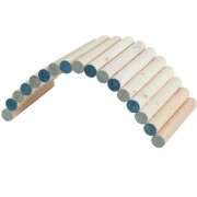 Pont en bois pour lapin M