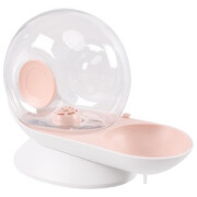 Fontaine à eau chat sans électricité, sans fil Snail ROSE