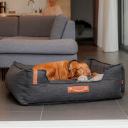 Lit chien XXL : Panier grand chien Be Nordic NOIR