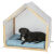 Abri cabane pour chien lias