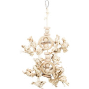 Jouet à suspendre feuille de bananier pour oiseaux