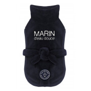 Peignoir pour chien MARIN brodé
