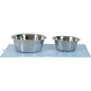 Tapis pour gamelle chien avec ventouse