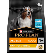 Purina Proplan Adult Sterilised ALL SIZE adult poisson blanc