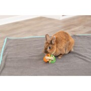 Jouet anneaux pour lapin en feuilles de maïs