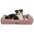 Lit Viviana rose pour chien