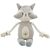 Doudou peluche pour chien raton laveur