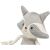 Doudou peluche pour chien raton laveur