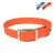 Collier biothane pour chien orange