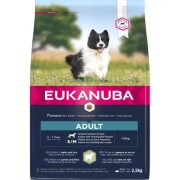 Croquettes Eukanuba adult petit et moyen chien agneau riz