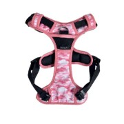Harnais Anti-traction Rando Walk camouflage rose pour chien