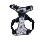 Harnais Anti-traction Rando Walk camouflage GRIS pour chien